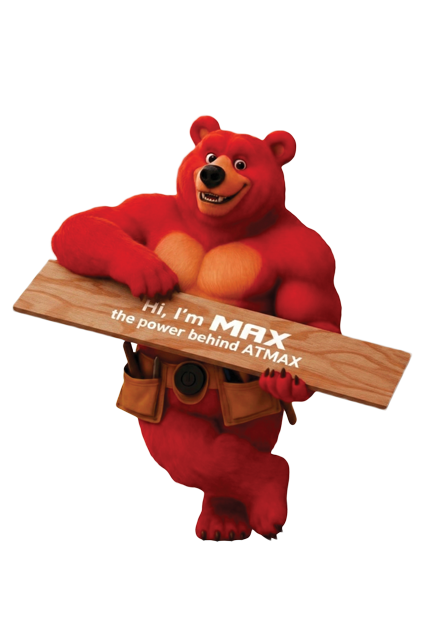 I Am Max — ATMAX Plywood Brand Identity Mehsana Gujarat